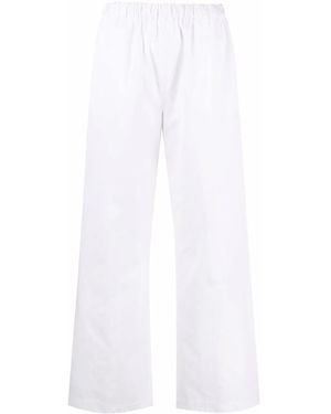 Aspesi Pantalones Con Corte Recto - Blanco