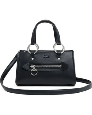 Lacoste Celys Ring Handle Satchel - Black