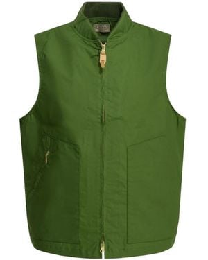 Ceccarelli Zip-Up Gilet - Green