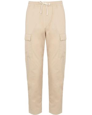 Yves Salomon Cargo Pockets Trousers - Natural