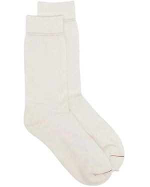 ZEGNA Terry-Cloth Socks - White