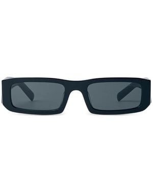 Prada Rectangular-Frame Sunglasses - Blue