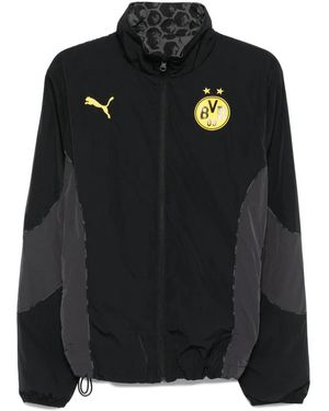 PUMA X Kidsuper Studios Borussia Dortmund Panelled Jacket - Black
