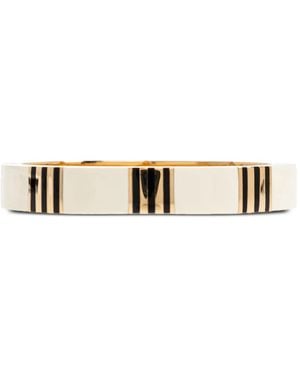 Tory Burch T Stripe Bangle Bracelet - Natural