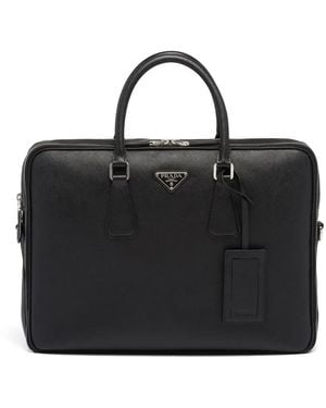 メンズ Prada ブリーフケース、ノートパソコン用バッグ | Lyst