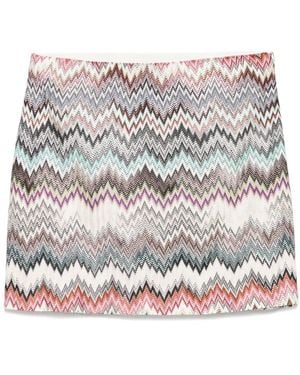 Missoni Zigzag Skirt - Grey