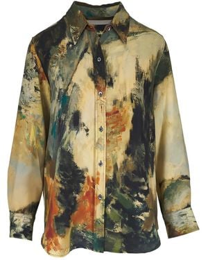 Libertine Printed Shirt - Green