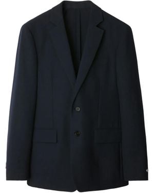 Burberry ウール ジャケット - ブルー