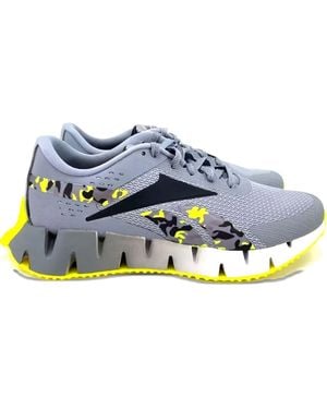 Reebok Zig Dynamica 2 "Grey/Acid Yellow" Sneakers - Blau
