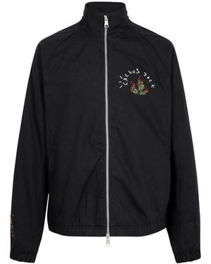 Nike X Travis Scott Graffiti Print Jacket - Black