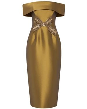 Rebecca Vallance Venus Midi Dress - Green
