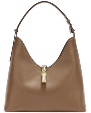 Furla M Goccia Shoulder Bag - Brown