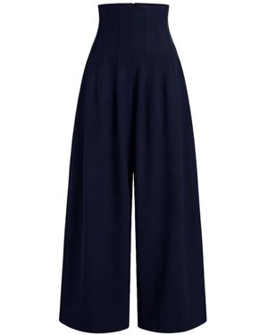 Monse Wool Pants - Blue