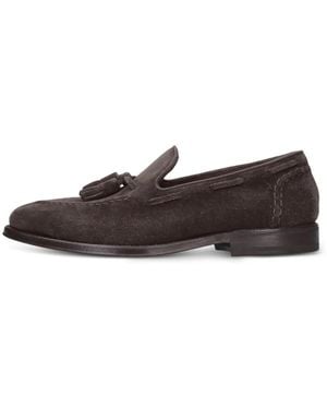 Henderson Tassel-Detail Whipstitch Loafers - White