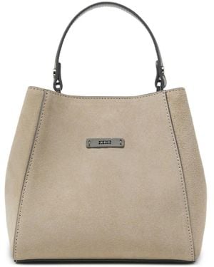 Peserico Suede Tote Bag - Natural