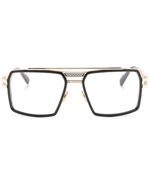 Cazal Gafas Con Montura Estilo Piloto - Negro