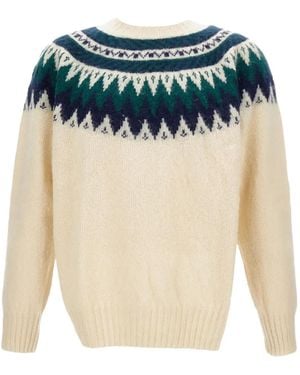 Howlin' Jersey con cuello redondo - Blanco
