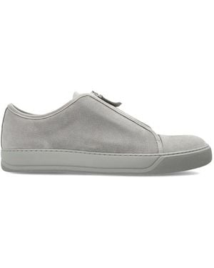 Lanvin Bb1 Zip-Fastening Low-Top Trainers - White