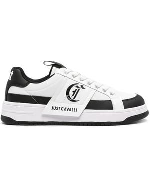 Just Cavalli レザースニーカー - ホワイト