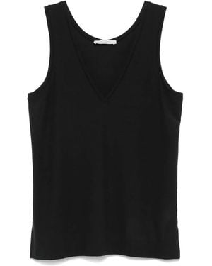 Zanone Canotta Top - Black