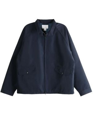 Nanamica Zip-Front Flap-Pocket Jacket - Blue