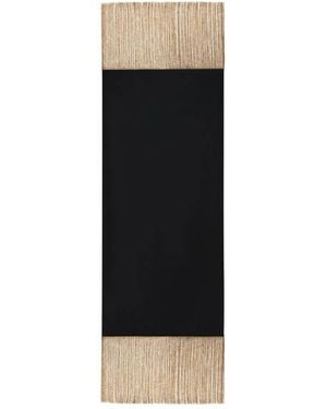 Taller Marmo Zizi Sole Fringed Scarf - Black