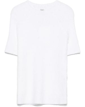 TOTEME Terry Knit T-Shirt - White