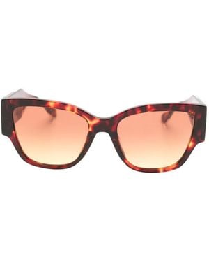 Versace Lunettes De Soleil Medusa À Effet Écalle De Tortue - Rose