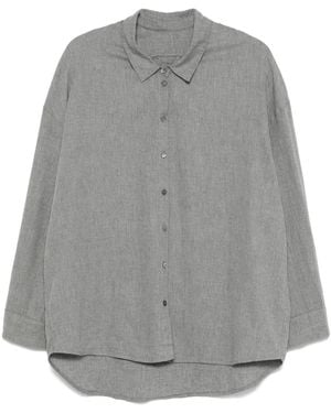 Private 0204 Chemise En Coton - Gris
