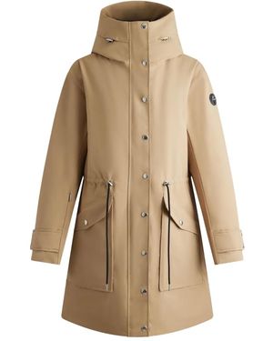 Fusalp Hooded Drawstring Parka - Natural