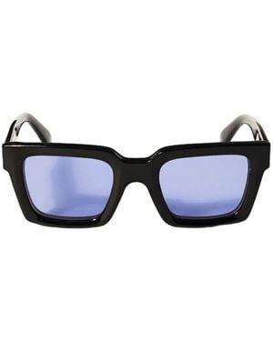 Off-White c/o Virgil Abloh Arrows Square-Frame Sunglasses - Blue