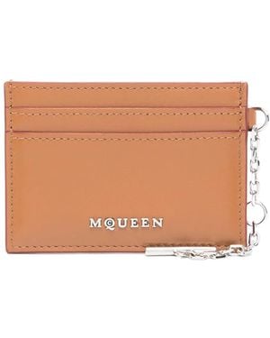 McQueen Sling Card Holder - Brown