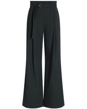Proenza Schouler Raver Belted Pleated Pants - Black