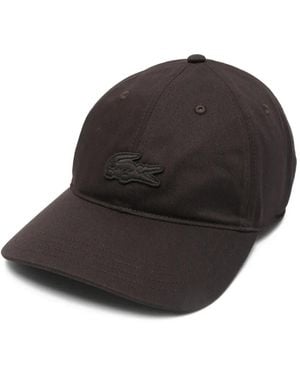 Lacoste Tonal Logo Baseball Cap - Black