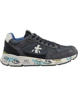Premiata Mase 7819 suede sneakers - Blau