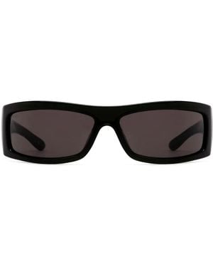 Gucci Rectangle-Frame Sunglasses - Black