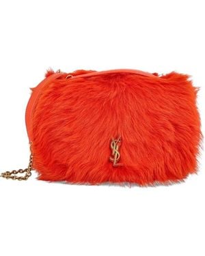 Saint Laurent Kate Reversible Shoulder Bag - Red