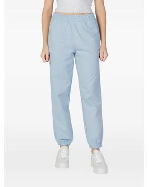Calvin Klein Logo-Print Track Trousers - Blue