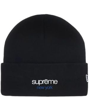 Supreme Bonnet New Era New York - Black