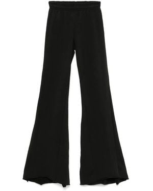 Entire studios Flared Track Pants - Black