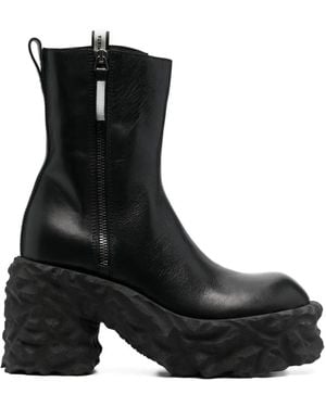 Premiata Botas Con Cremallera - Negro