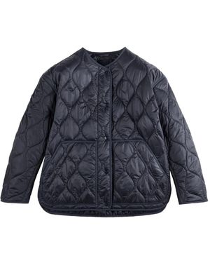 Fay Quilted Jacket - Blue