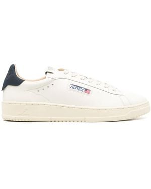 Autry Dallas Low Leat/Marsh - White