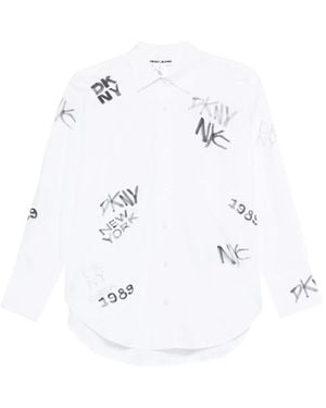 DKNY Logo-print Shirt - White