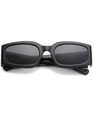 A.Kjærbede Alex Rectangle-Frame Sunglasses - Black