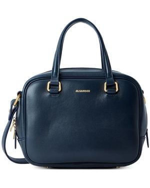 Jil Sander Vision Small Tote Bag - Blue