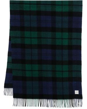 TOTEME Karierter Schal aus Kaschmir - Grün