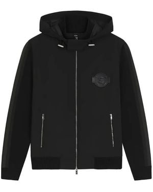 HUGO X Porsche Zipped Hoodie - Black