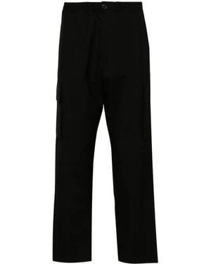Marni Decorative-Stitching Cargo Pants - Black