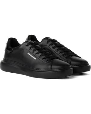 KARL LAGERFELD Kore Karl Lace-Up Trainers - Black